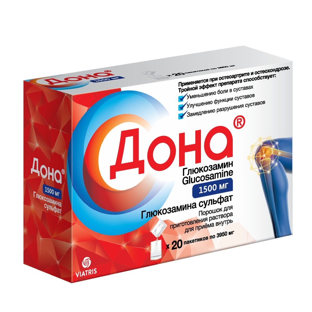 Дона порошок 1500 мг №20